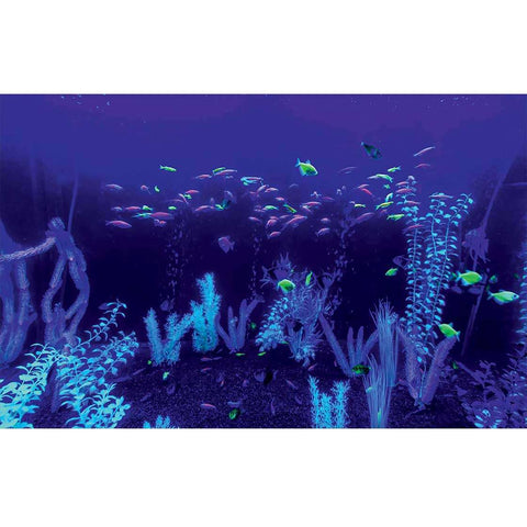 Autocolant Acvariu Neon Glow Fish - clevny.ro