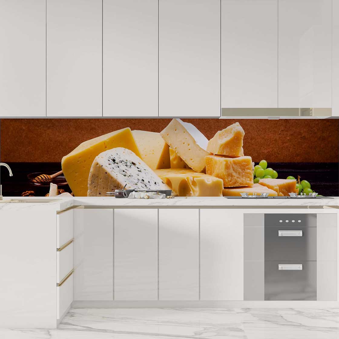 Autocolant bucătărie Cheese - clevny.ro