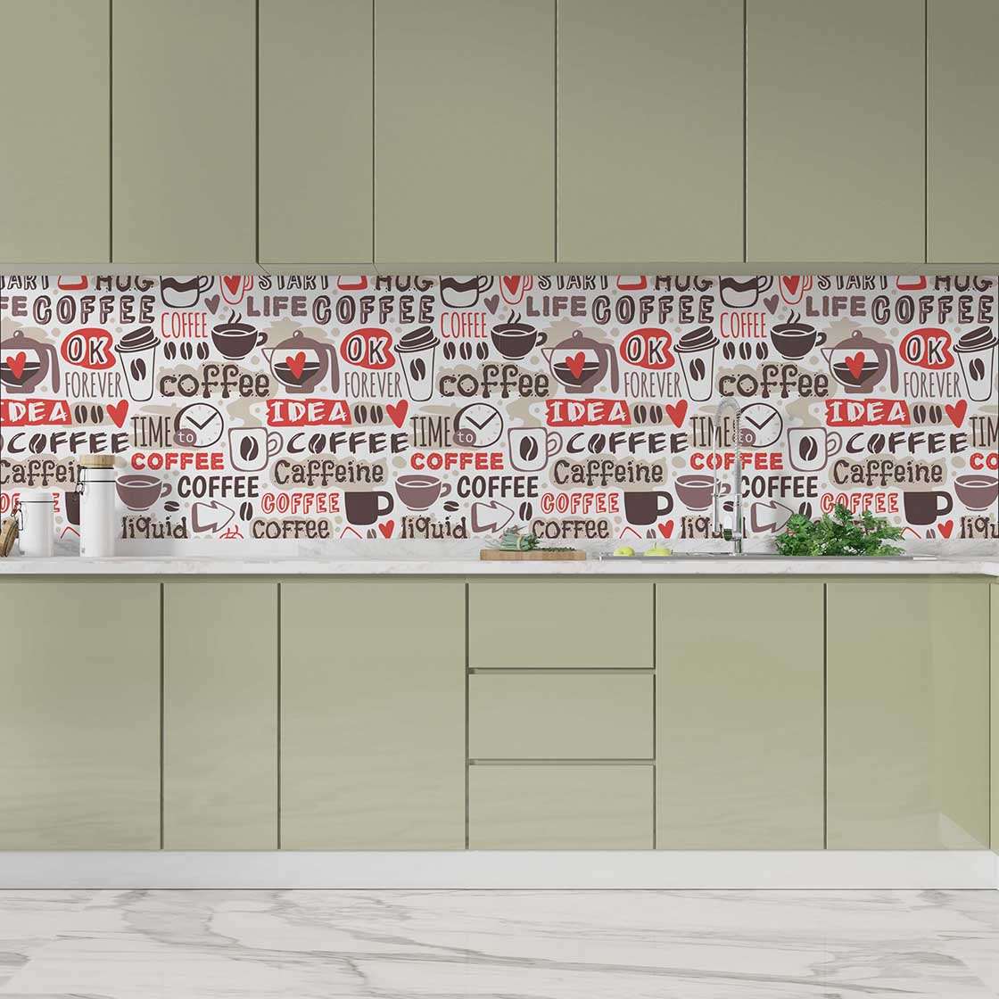 Autocolant bucătărie Coffee Idea - clevny.ro