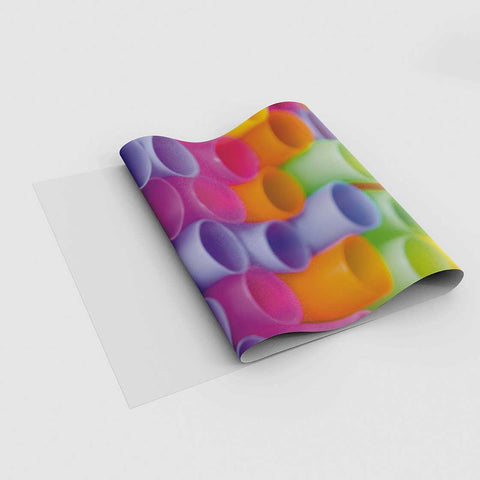 Autocolant bucătărie Rainbow Drinking Straw - clevny.ro