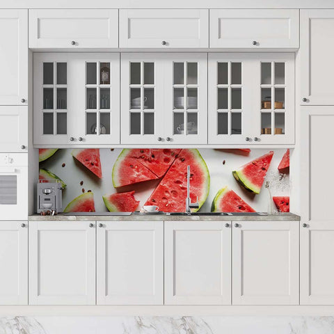 Autocolant bucătărie Sliced Watermelon - clevny.ro