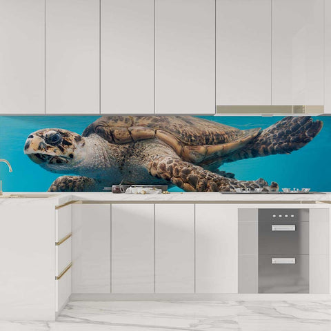 Autocolant bucătărie Turtle - clevny.ro