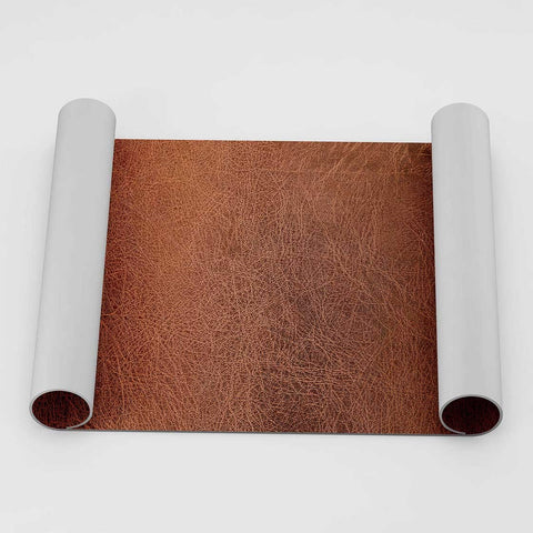 Autocolant Mobilă Brown Leather Texture - clevny.ro