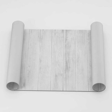 Autocolant Mobilă White Wood Floor - clevny.ro
