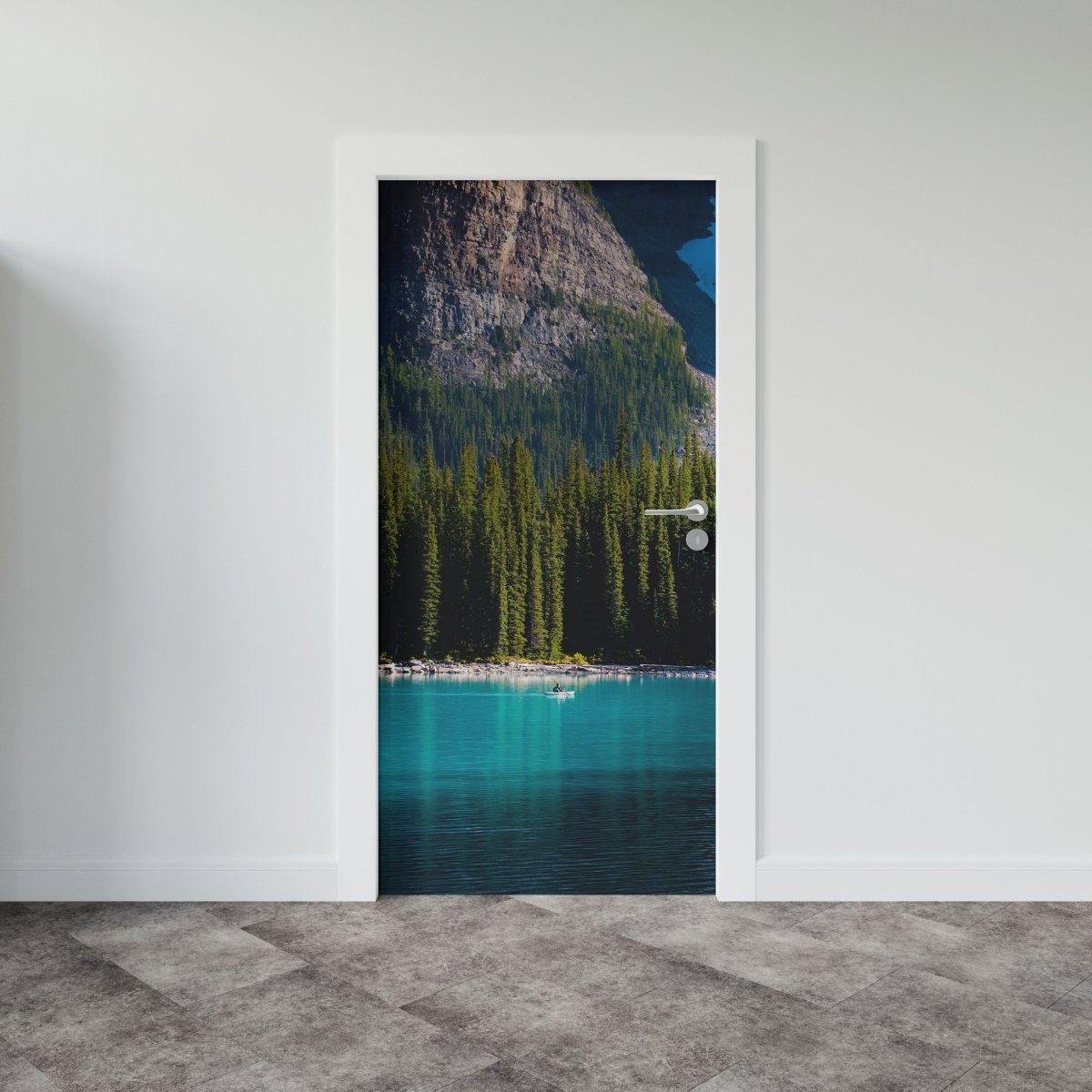 Autocolant ușă Banff National Park - clevny.ro