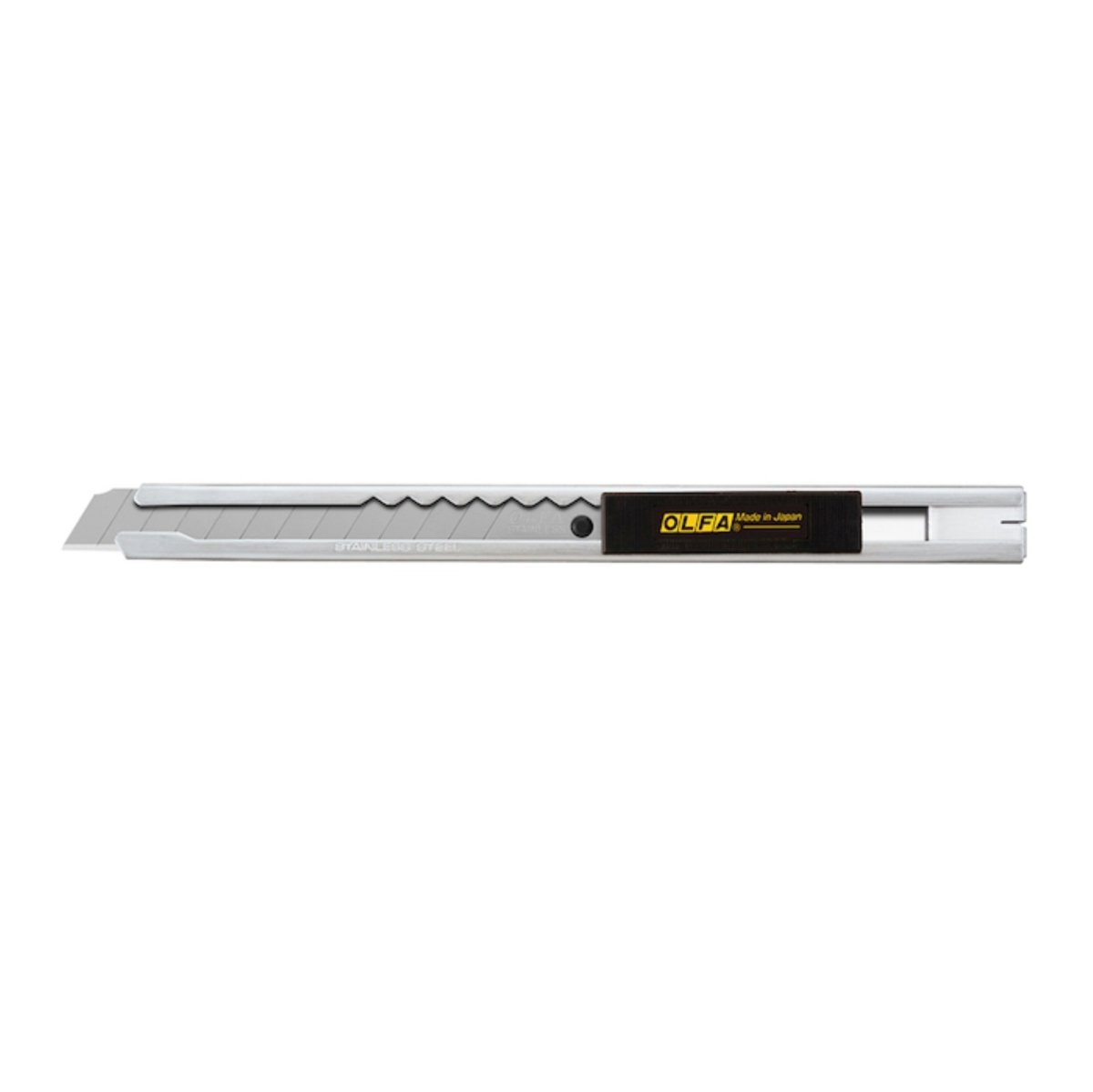 Cutter Inox Olfa SVR-1 cu lamă de 9 mm - clevny.ro