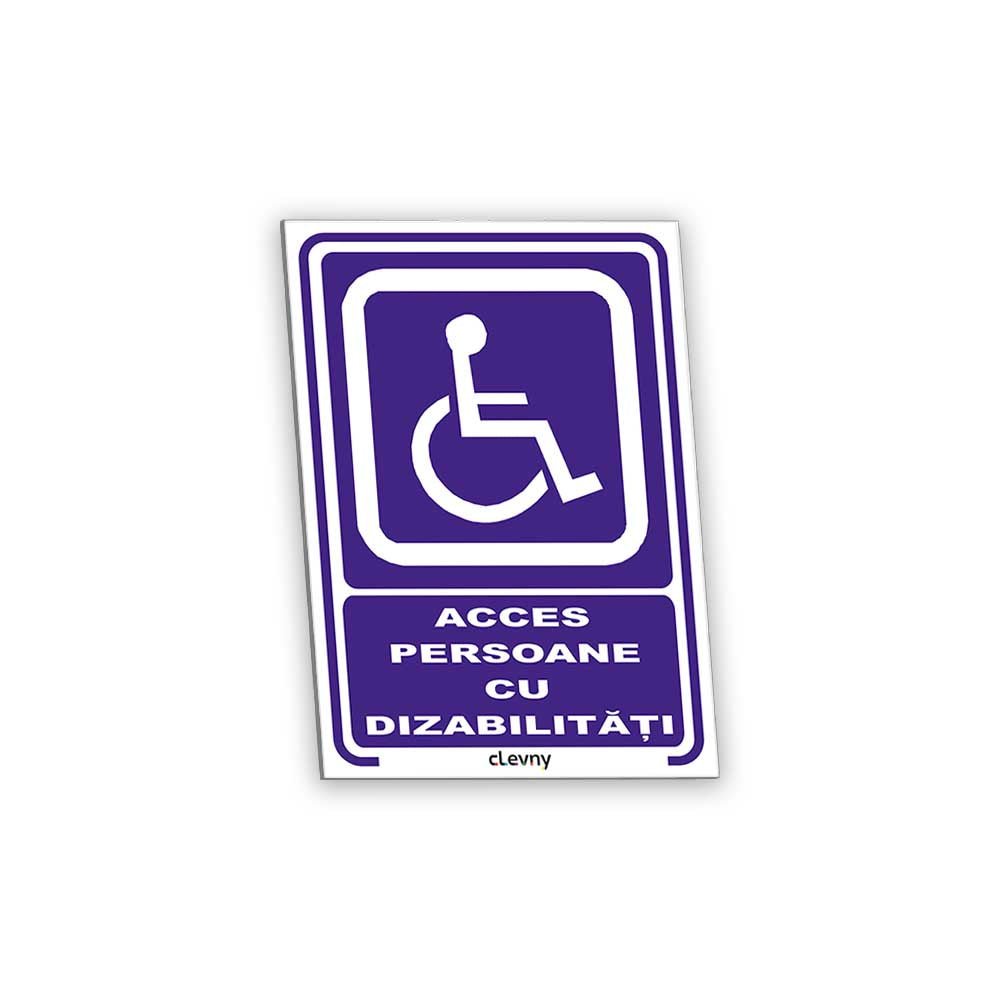 Indicator Acces persoane cu dizabilități - clevny.ro