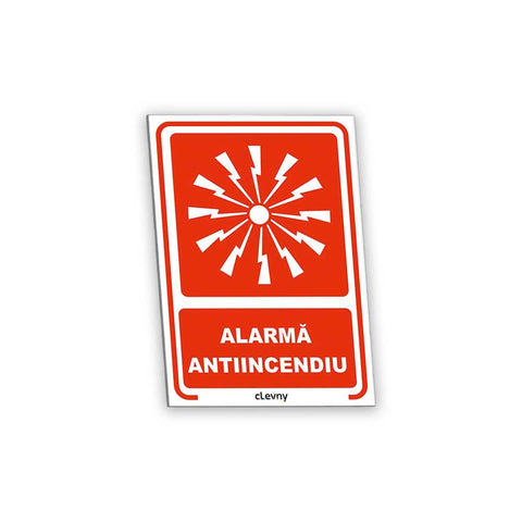 Indicator Alarmă antiincendiu - clevny.ro