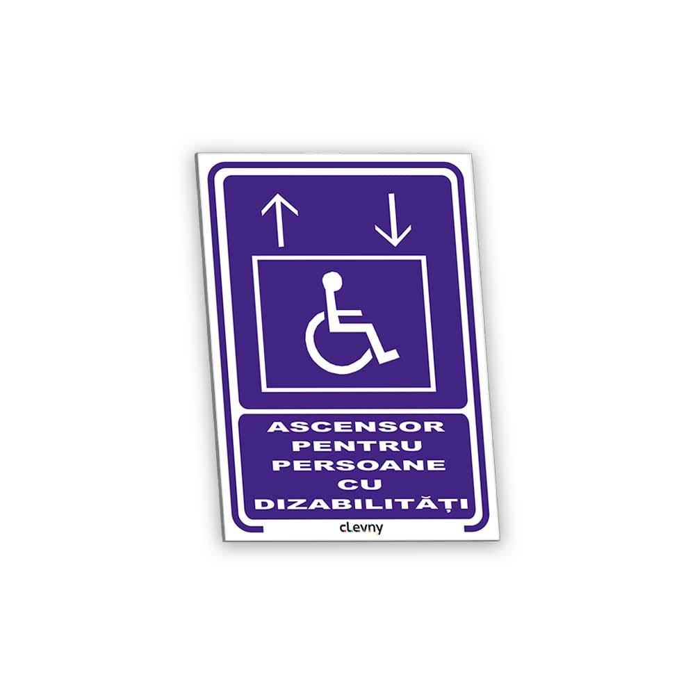 Indicator Ascensor pentru persoane cu dizabilități - clevny.ro
