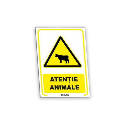 Indicator Atenție animale - clevny.ro