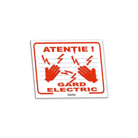 Indicator Atenție gard electric - clevny.ro