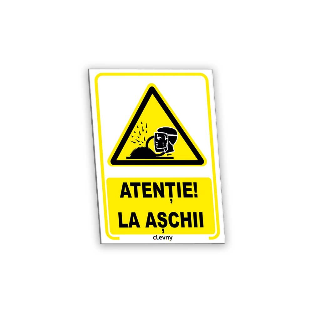 Indicator Atenție la așchii - clevny.ro