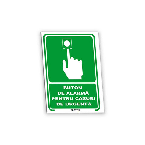 Indicator Buton de alarmă pentru cazuri de urgență - clevny.ro