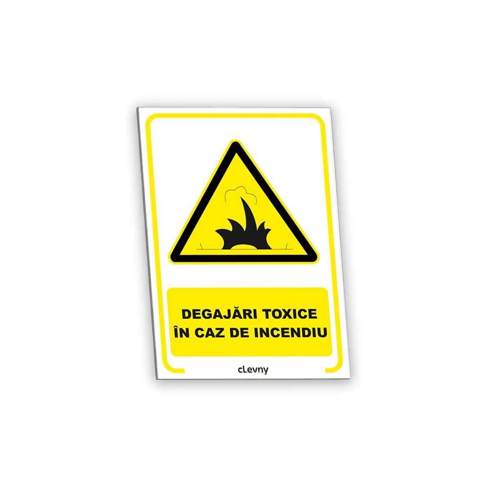 Indicator Degajări toxice în caz de incendiu - clevny.ro