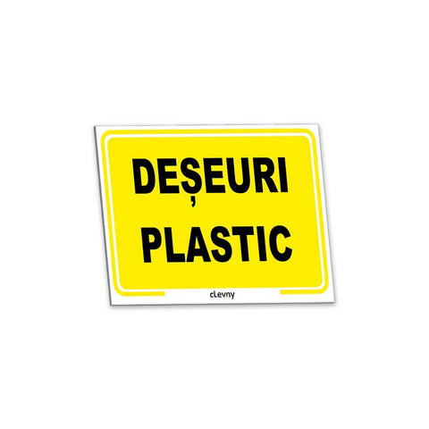 Indicator Deșeuri plastic - clevny.ro