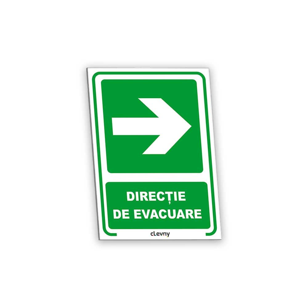 Indicator Direcție de evacuare dreapta - clevny.ro
