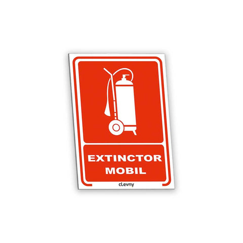 Indicator Extinctor mobil - clevny.ro
