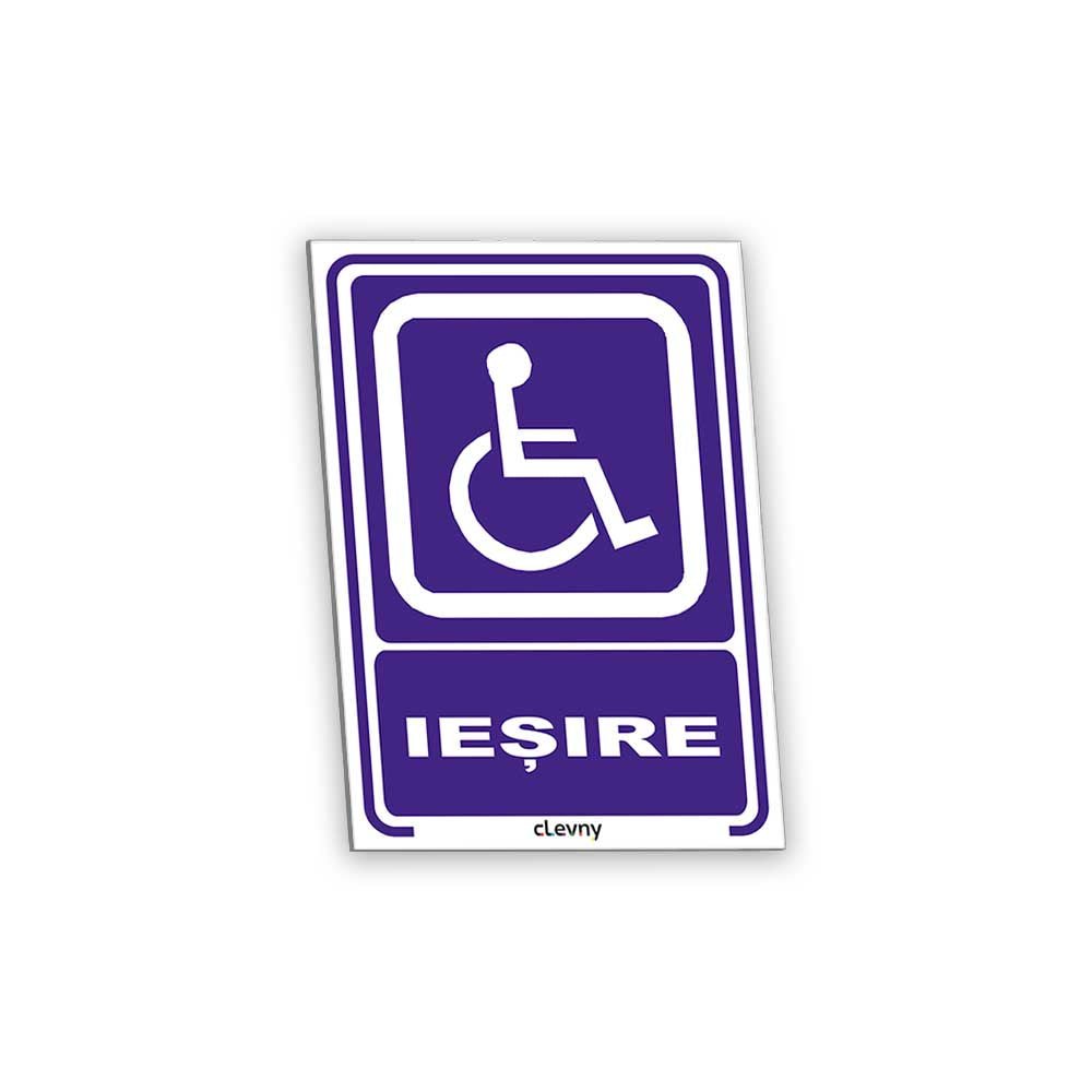 Indicator Ieșire persoane cu handicap - clevny.ro