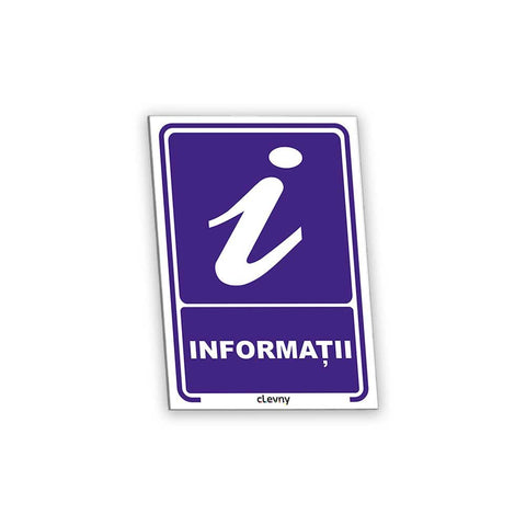 Indicator Informații - clevny.ro