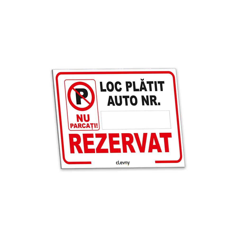 Indicator Loc plătit auto - clevny.ro