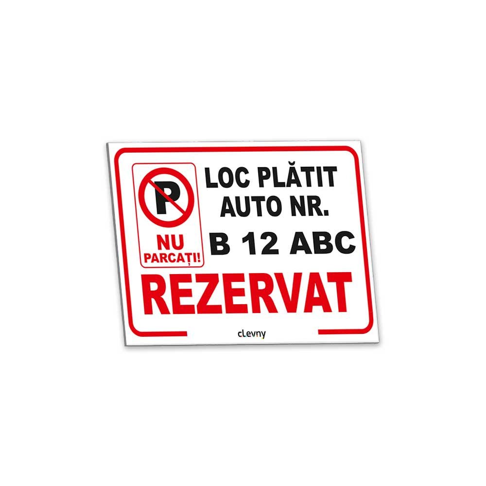 Indicator Loc plătit auto - clevny.ro