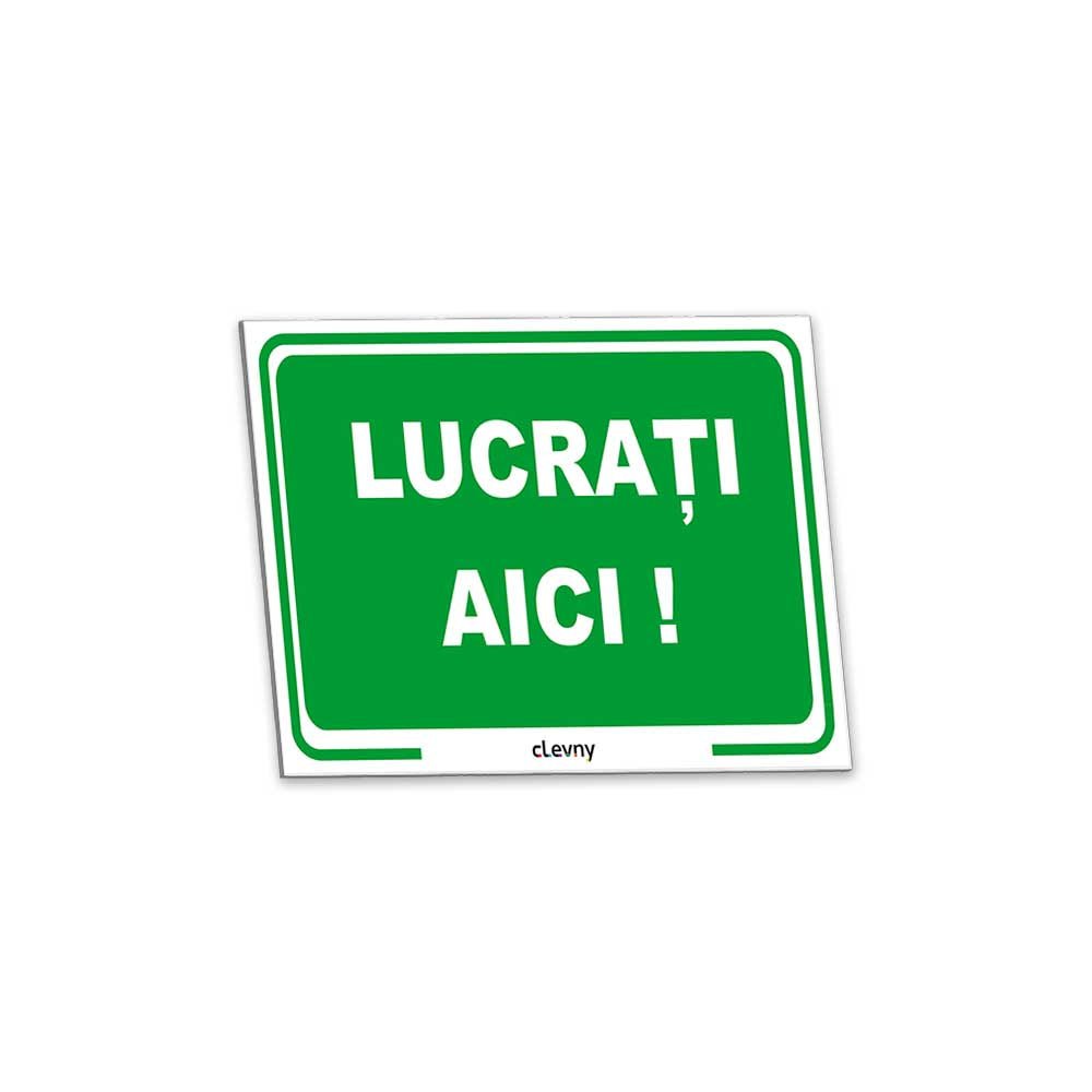 Indicator Lucrați aici - clevny.ro