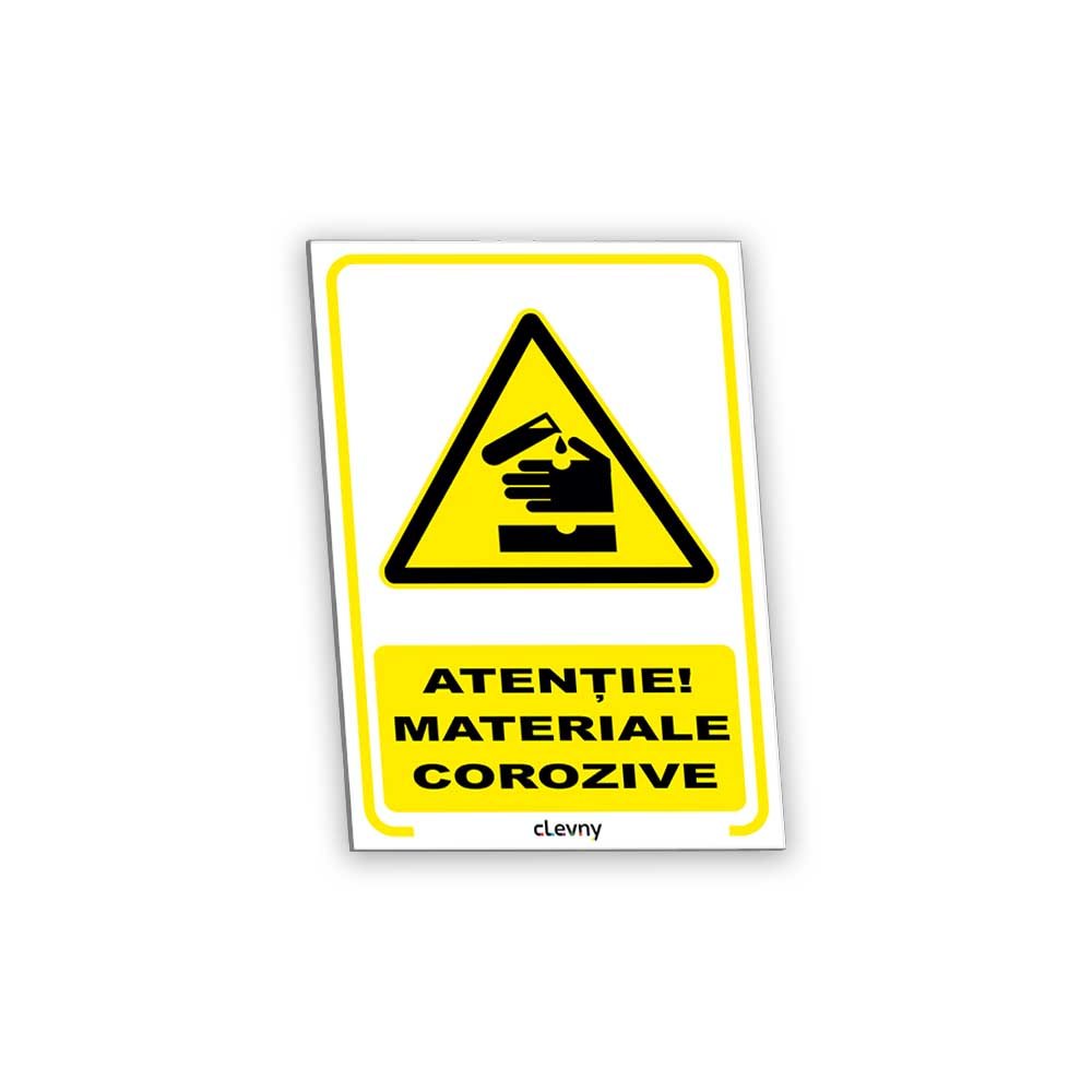 Indicator Materiale corozive - clevny.ro