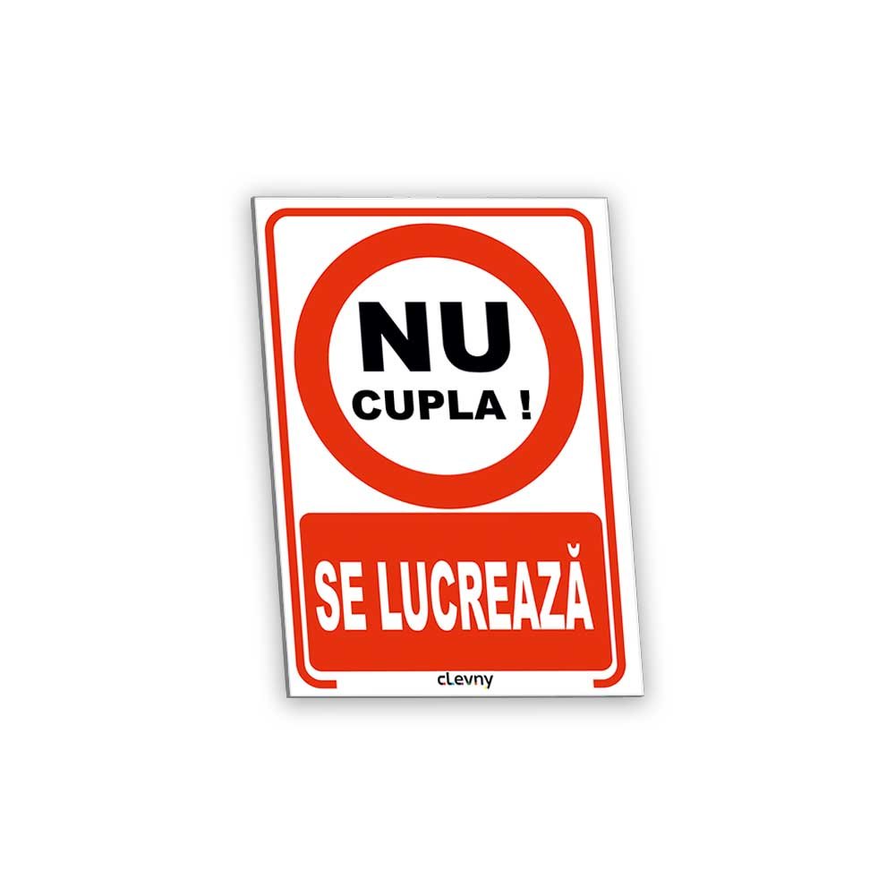 Indicator Nu cupla se lucrează - clevny.ro