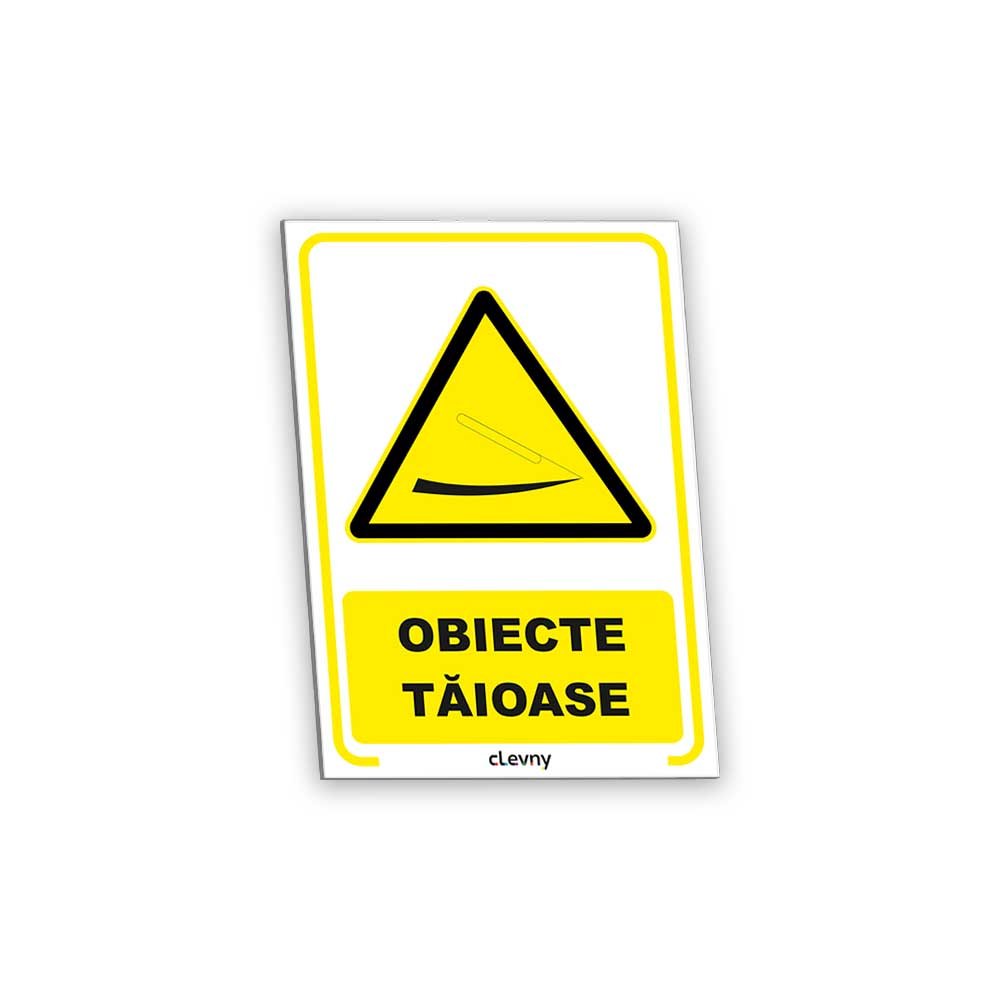 Indicator Obiecte tăioase - clevny.ro