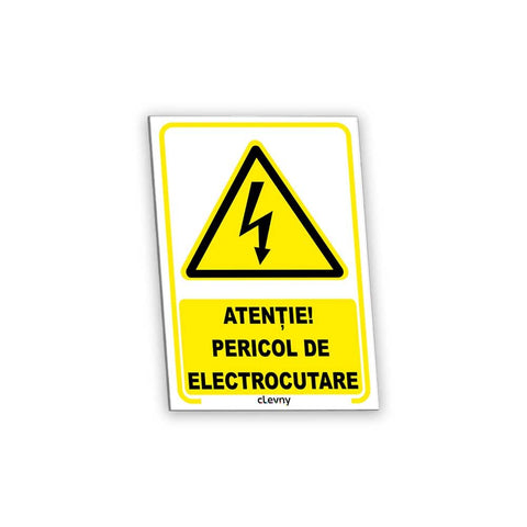 Indicator Pericol de electrocutare - clevny.ro