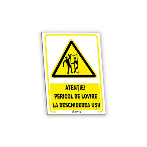 Indicator Pericol de lovire la deschiderea ușii - clevny.ro