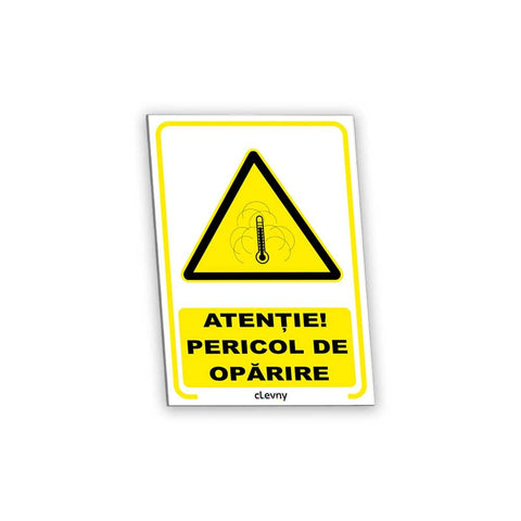 Indicator Pericol de opărire - clevny.ro