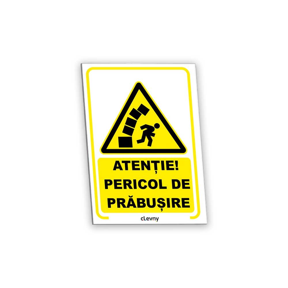 Indicator Pericol de prăbușire - clevny.ro