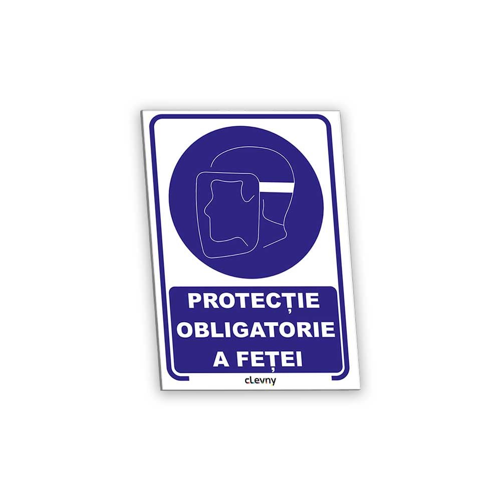 Indicator Protecție obligatorie a feței - clevny.ro