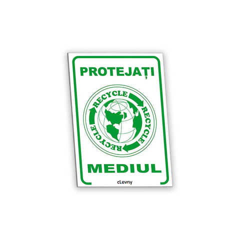 Indicator Protejați mediul - clevny.ro