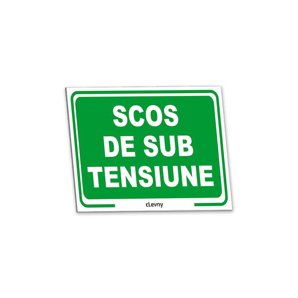 Indicator Scos de sub tensiune - clevny.ro