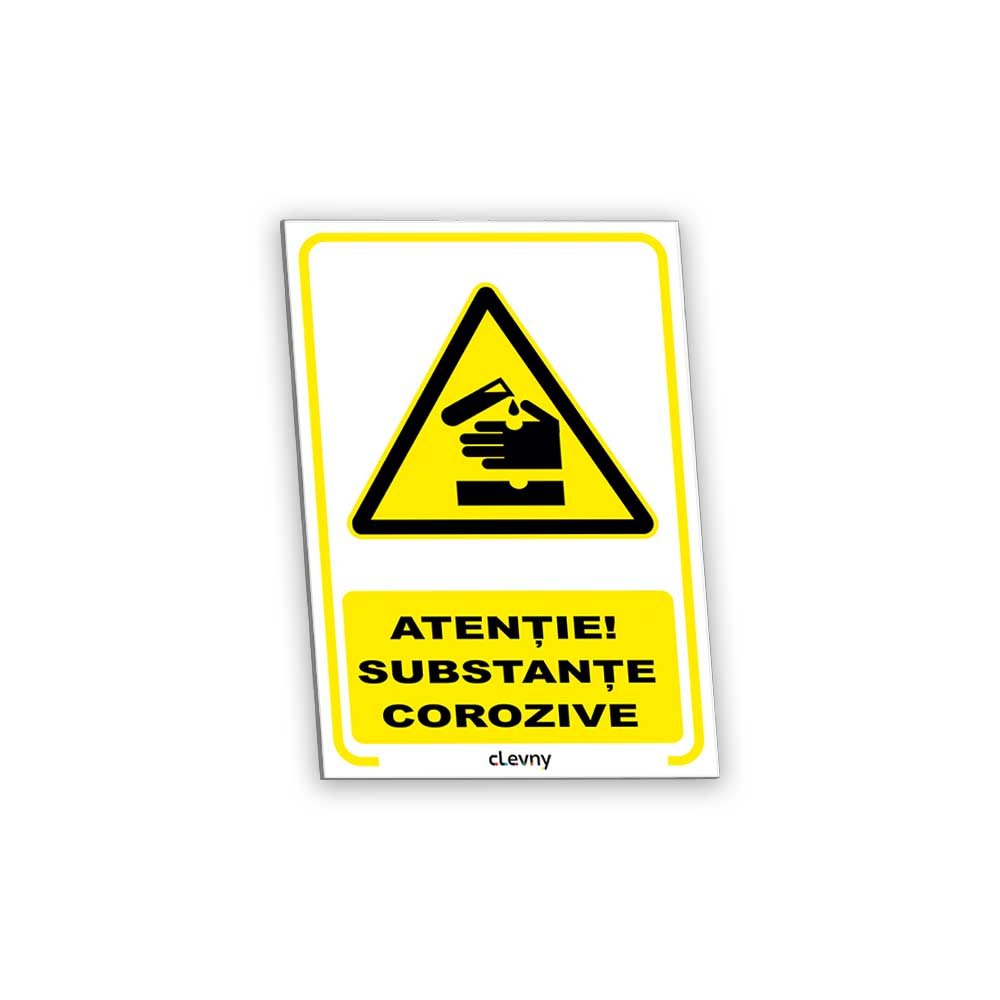 Indicator Substanțe corozive - clevny.ro