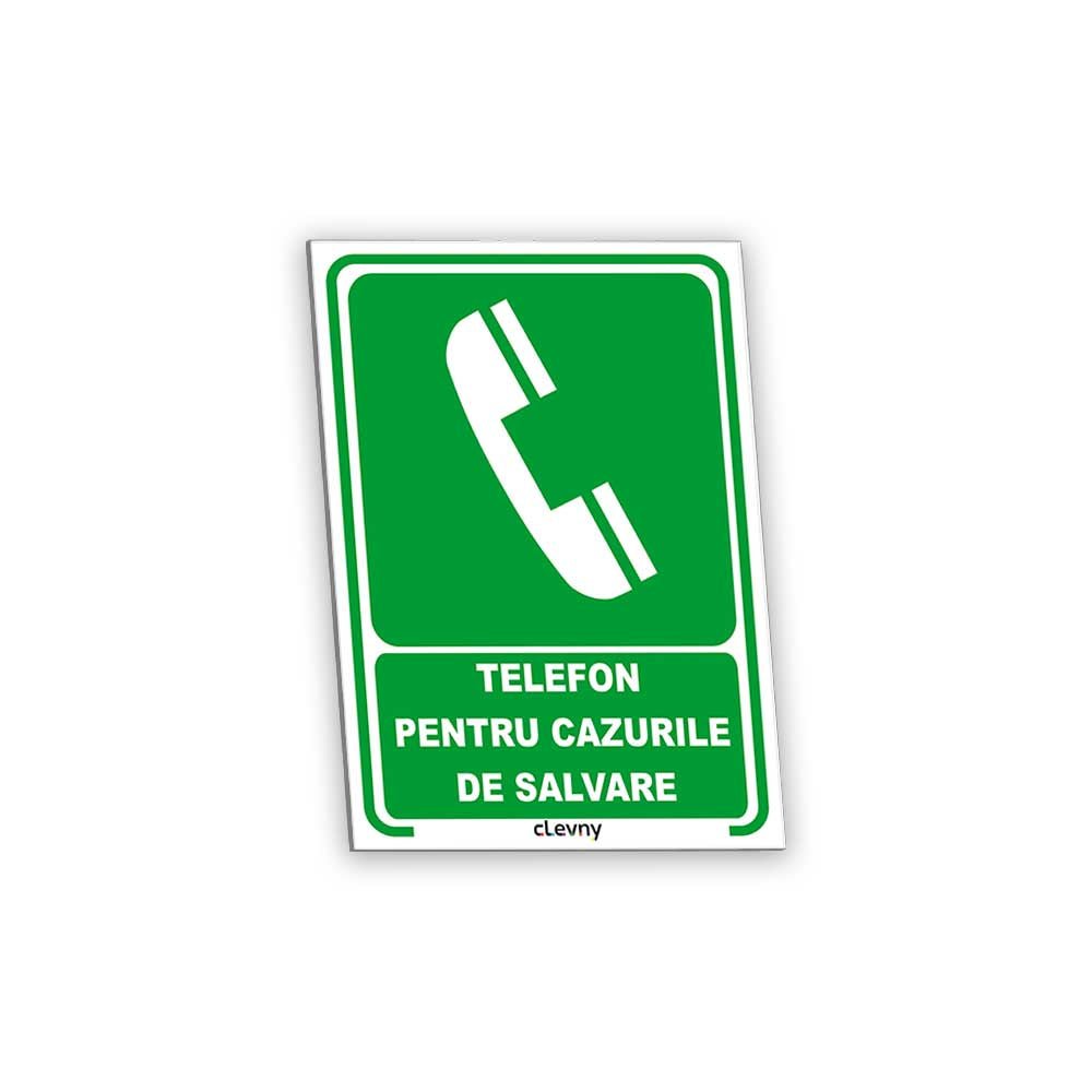 Indicator Telefon pentru cazurile de salvare - clevny.ro