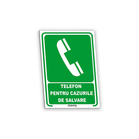 Indicator Telefon pentru cazurile de salvare - clevny.ro