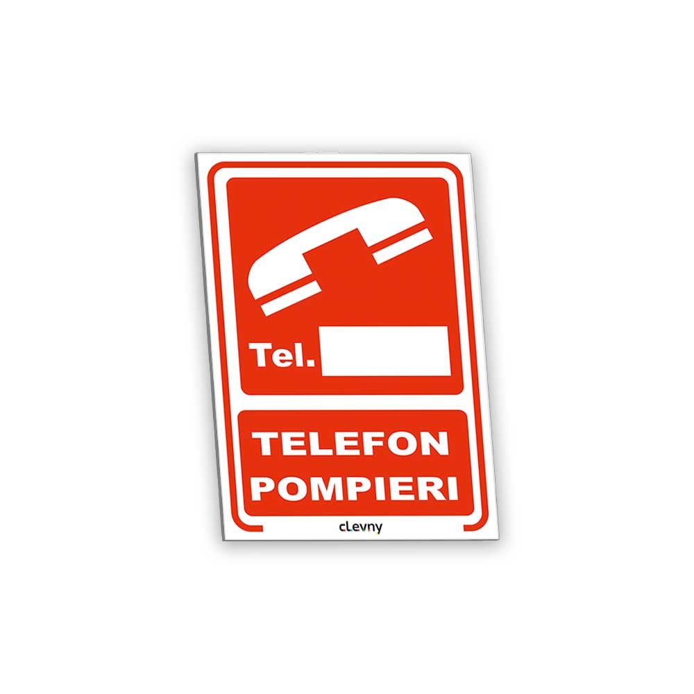 Indicator Telefon pompieri - clevny.ro