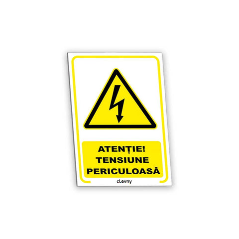 Indicator Tensiune periculoasă - clevny.ro