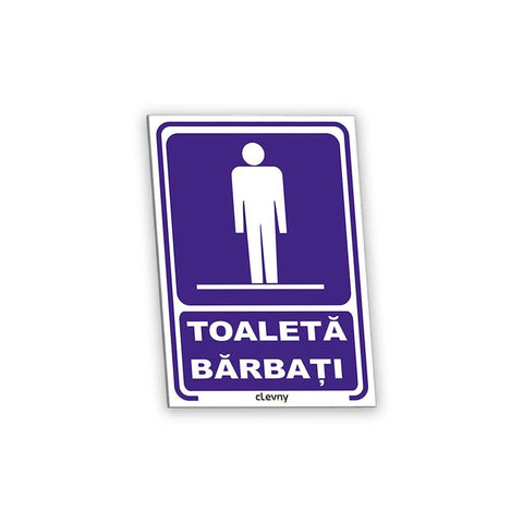 Indicator Toaletă bărbați - clevny.ro