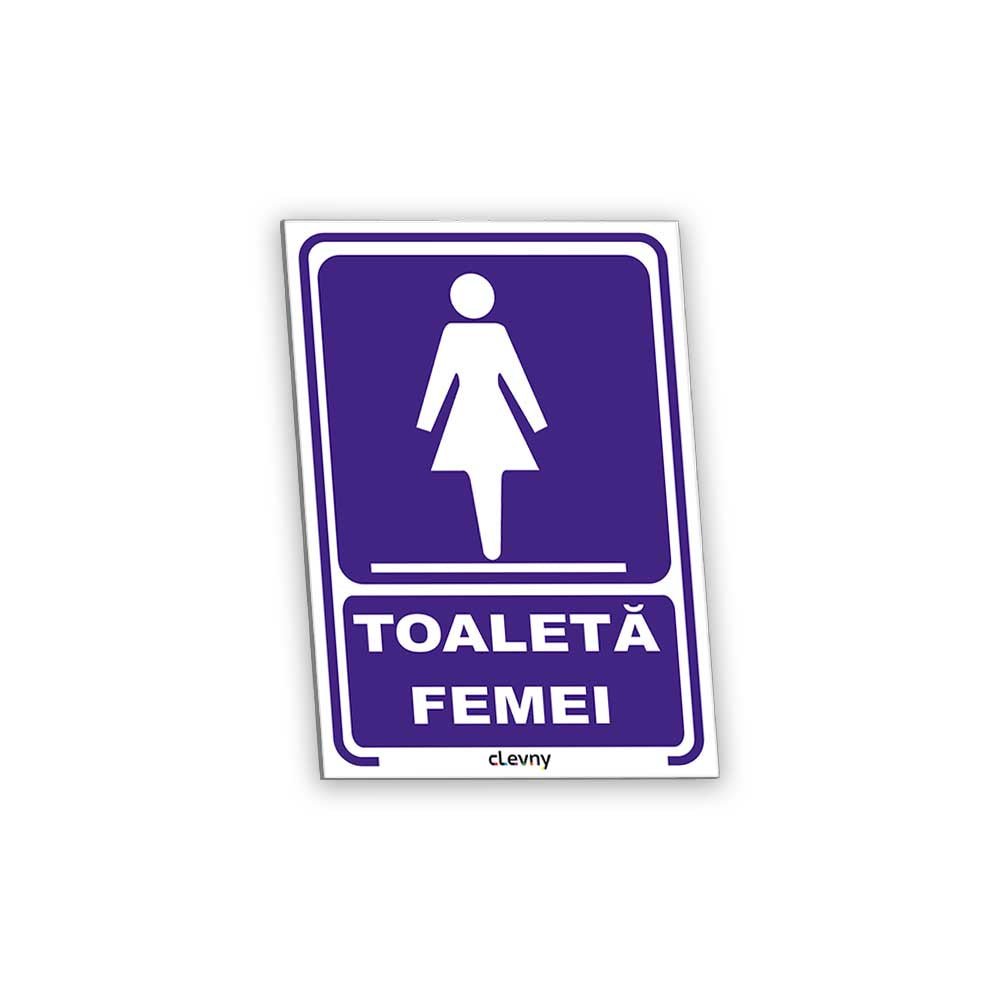 Indicator Toaletă femei - clevny.ro