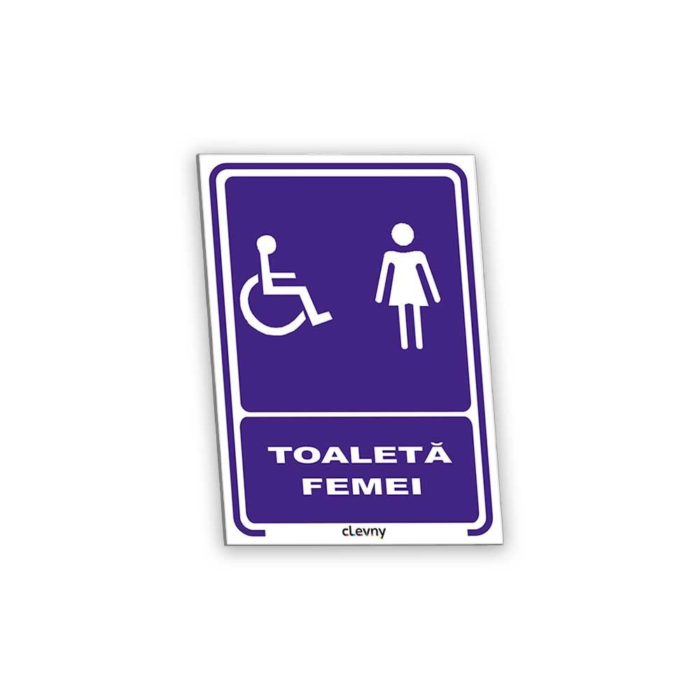 Indicator Toaletă femei II - clevny.ro