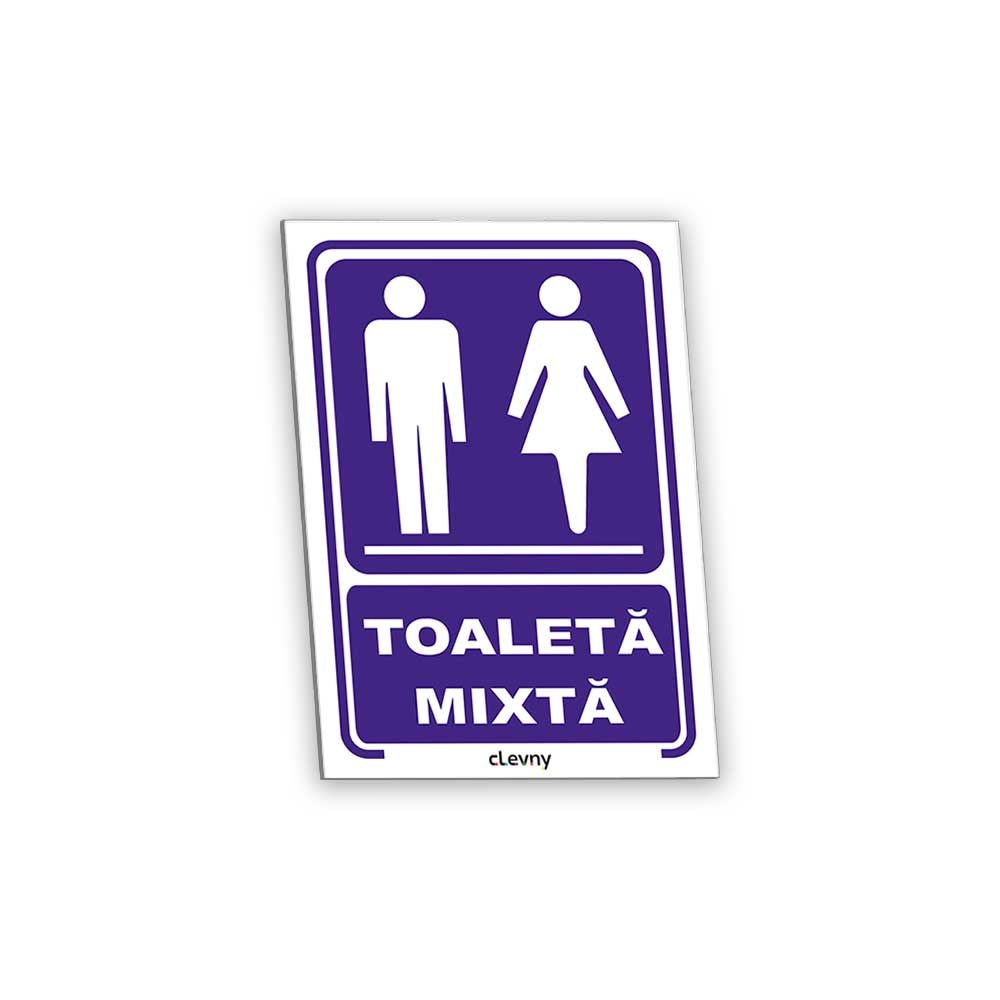Indicator Toaletă mixtă II - clevny.ro