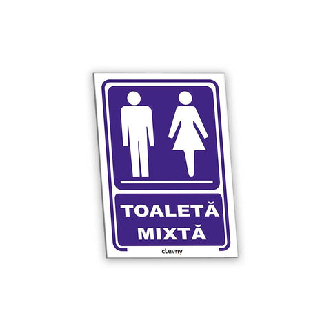 Indicator Toaletă mixtă II - clevny.ro