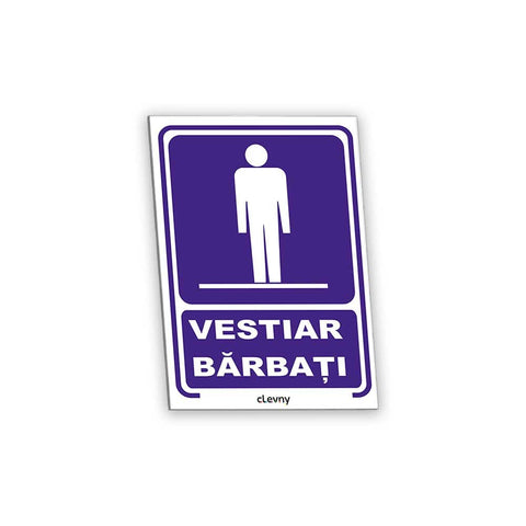 Indicator Vestiar barbați - clevny.ro