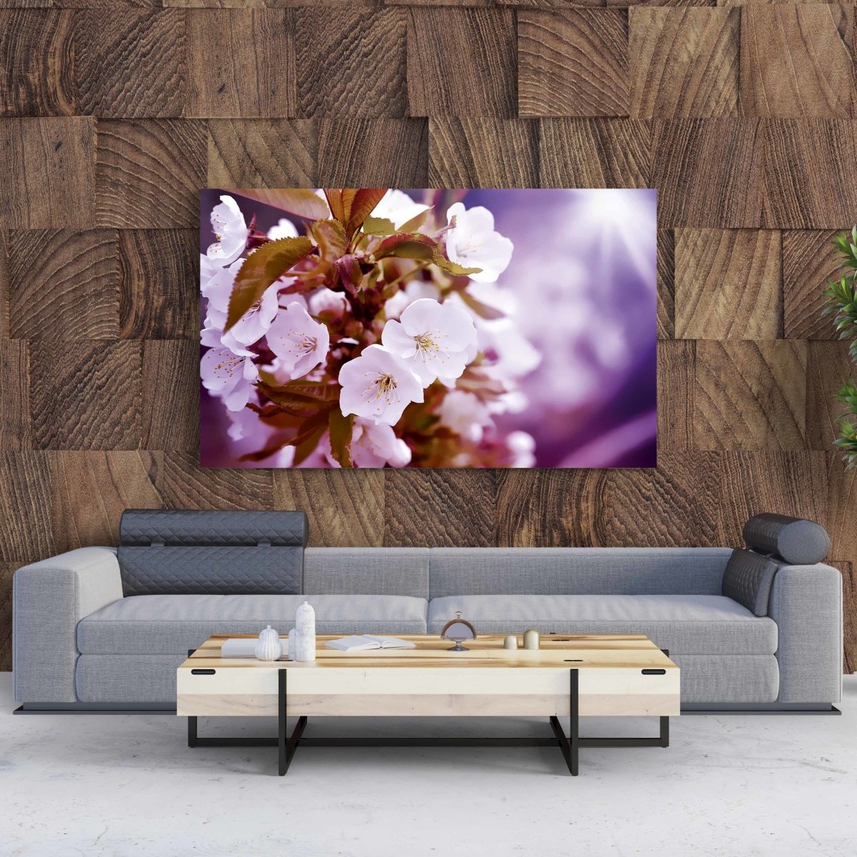 Ofertă Tablou Canvas Cherry Blossoms - clevny.ro