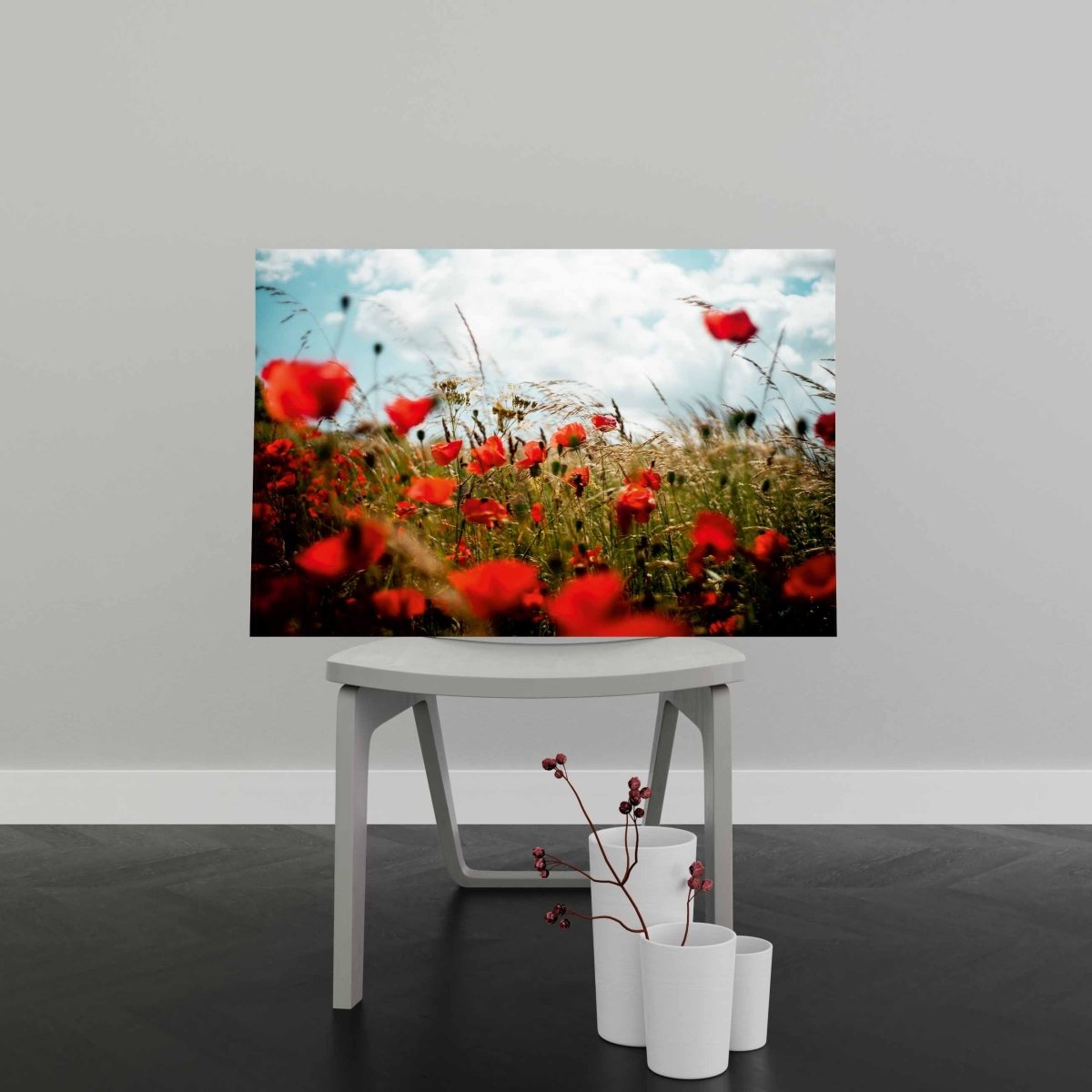 Ofertă Tablou Canvas Poppies in the Wheat Field - clevny.ro