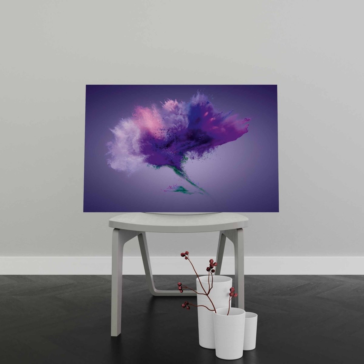 Ofertă Tablou Canvas Purple Explosion - clevny.ro